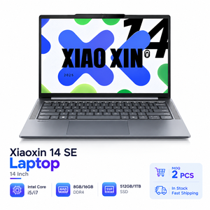แล็ปท็อป Xiaoxin 14 SE รุ่นใหม่ ขายส่ง ขนาด 14 นิ้ว 1080P IPS i5-13420H Ryzen 7 แรม 16GB SSD 512GB 65W PD โน้ตบุ๊คธุรกิจที่ทนทาน - Product Image 1