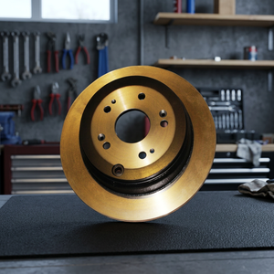 Genuine CRV_S 2003 CRV Rear <b>Disc</b> <b>Brake</b> Steel LH-RH Part Number 42510-S9A-E50 Federal Yellow ISO Certified 1 Month Warranty - Product Image 2