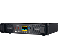 DSP Güç Amplifikatörü/4 Kanallı 1000W/D Sınıfı/KTV, Sahne, Ev Sineması, Bar Kulüp Güç Amplifikatörü