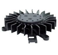 Ventilateur de refroidissement électrique DC 45x45x10mm 4510 OEM/ODM pour ordinateur portable 5V/12V/24V, ventilateur silencieux, moteur DC sans balais, plastique