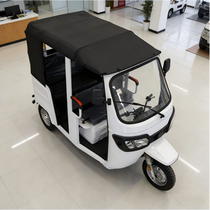 Triciclo Eléctrico de Pasajeros TUK de Cabina Cerrada de Alta Potencia de 1000 W |   Certificado por el DOT con Capacidad de Carga de 400 kg - Product Image 3