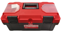 Valise en plastique multi-compartiments de haute qualité Accessoires de machines en plastique Boîte d'emballage Boîte à outils PP