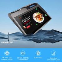 Z100 Android 14 Mini Caja Registradora, Sistema de Punto de Venta, Tablet POS con NFC, Terminal POS Todo en Uno para Supermercado y Cajero Automático