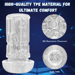 Alat Masturbasi Pria Otomatis 2 in 1 Elektronik dengan Getaran dan Hisapan - Product Image 5