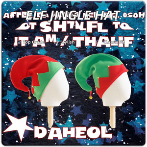 Sombrero <span class=keywords><strong>de</strong></span> Fieltro <span class=keywords><strong>de</strong></span> Elfo <span class=keywords><strong>de</strong></span> Alta Calidad Moon Boat con Cascabeles para <span class=keywords><strong>Disfraz</strong></span> <span class=keywords><strong>de</strong></span> Fiesta Navideña, Regalos y Accesorios para Ayudantes <span class=keywords><strong>de</strong></span> <span class=keywords><strong>Santa</strong></span> - Product Image 2