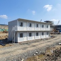 Villa Modular Prefabricada Expandible de Dos Pisos, Solución de Vivienda Portátil, Casa Contenedor Pequeña para el Mercado Inmobiliario Global