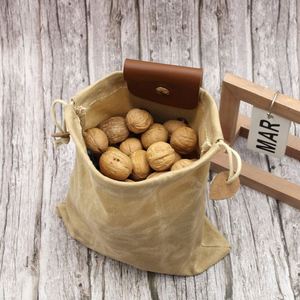Bolsas de Lona para Recoger Frutas al Aire Libre, Bolsa Plegable con Cordón para Cinturón - Product Image 6