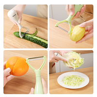Keuken Groentegereedschap Gereedschap Fruit Aardappel Tumbler Schilmesje Snijder Schilmesje Keukengadgets Keukenaccessoires Lage prijs Groothandel