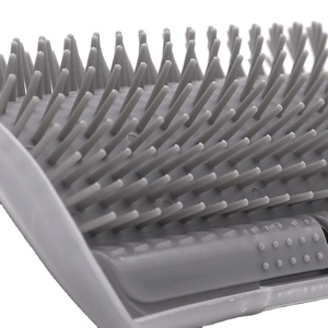 Softer Self Groomer with Catnip Wall Corner <b>Massage</b> Comb Scratcher Grooming Brush Tool for Long & Short Fur Kitten <b>Cats</b> Dogs - Product Image 3