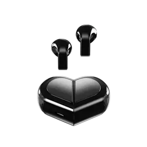 El más nuevo para iPhone Sport Music Portable Mini Auriculares inalámbricos Sonido en forma de corazón TWS Auriculares Blue tooth Auriculares