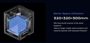 Impresora 3D QIDI Plus 5 CoreXY de Alta Velocidad con Hotend 370C y Cámara Calefactada 65C para Materiales de Ingeniería, Gran Tamaño 320 x 320 x 3 - Product Image 3