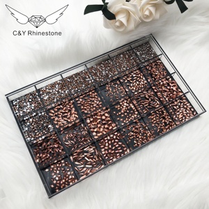 CY-<span class=keywords><strong>Nail</strong></span> Art de aleación de cristal, adornos de diamantes de imitación, <span class=keywords><strong>Nail</strong></span> Nrt 3d, pegatinas, decoración, diseñador de joyería - Product Image 2