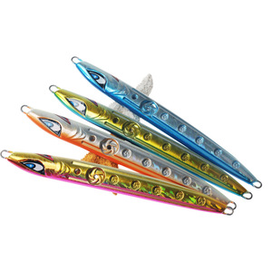 Señuelo de pesca de 400g, hueco, de plomo, de hundimiento rápido, para pesca en alta mar de atún, pez rojo y pez jurel. - Product Image 2