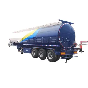 Chengda Factory Direct Supply Fuel Tanker Prices 3 / 4 Axles Petroleum Diesel Oil Fuel Tank Semi Trailer