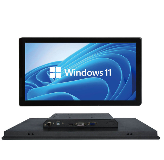 Waterproof IP65 7 10 12 13.3 15 15.6 17 18.5 19 21.5 24 27 32 Inch High Brightness Touch Screen Industrial Monitor for Device