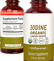 Gouttes de Iodure de Potassium Végétaliennes Anti-Radiation Personnalisées OEM, Liquide Oral pour Soutenir la Santé de la Thyroïde, Compléments Alimentaires, Déconseillé aux Femmes Enceintes
