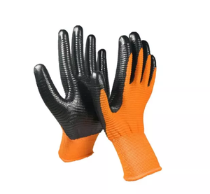 ถุงมือยางลาเท็กซ์โฟมถักขนาด13<span class=keywords><strong>นิ้ว</strong></span>เคลือบ<span class=keywords><strong>ปลาย</strong></span><span class=keywords><strong>นิ้ว</strong></span>เพื่อเสริมแรงในการทำงาน - Product Image 4