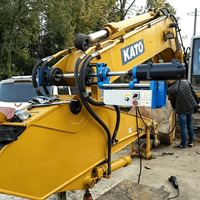 Presse hydraulique portable pour goupilles de chenilles et outil de démontage pour l'entretien des chaînes de chenilles d'excavateur