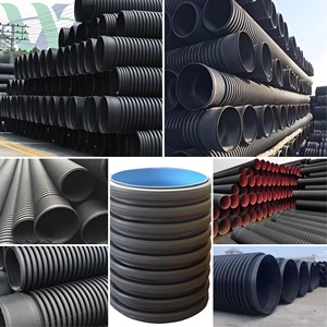 Tubo <span class=keywords><strong>corrugado</strong></span> <span class=keywords><strong>de</strong></span> doble pared <span class=keywords><strong>de</strong></span> HDPE ligero y flexible <span class=keywords><strong>de</strong></span> <span class=keywords><strong>alta</strong></span> presión <span class=keywords><strong>de</strong></span> 600mm <span class=keywords><strong>Polietileno</strong></span> <span class=keywords><strong>de</strong></span> <span class=keywords><strong>alta</strong></span> <span class=keywords><strong>densidad</strong></span> para tratamiento <span class=keywords><strong>de</strong></span> aguas residuales - Product Image 2