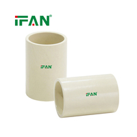 Raccords en PVC et CPVC IFAN pour injection, connecteurs de plomberie en plastique, coudes, tés, manchons, raccords PVC pour système d'alimentation en eau