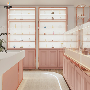 ดีไซน์ซุ้มน้ำหอมพรีเมียมพร้อมตกแต่งด้วยสีทอง |   โซลูชั่นตกแต่งภายในแบบครบวงจรสำหรับร้านน้ำหอมระดับไฮเอนด์  ชั้นวางน้ำหอมสำหรับร้านค้า - Product Image 6