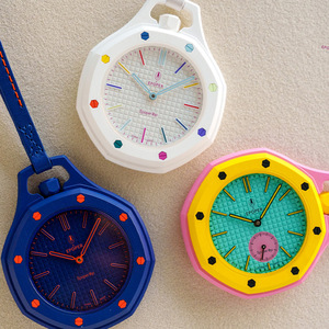 <span class=keywords><strong>Montre</strong></span> de poche à quartz 40 mm, étanche 3 ATM, avec pendentif arbre et portrait royal, design coloré, pour la collaboration mode tendance - Product Image 3