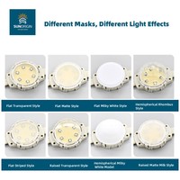 Luces Puntuales LED RGBW de 40 mm, Impermeables IP68, de Alta Luminosidad, Material de PC, Alto CRI 90, Garantía de 5 Años, para Decoración de Edificios