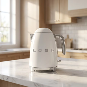 Bouilloire électrique sans fil rétro <span class=keywords><strong>SmeG</strong></span> KLF03 1,7 L, série vintage multicolore en acier inoxydable pour la maison moderne et l'utilisation en voiture - Product Image 4