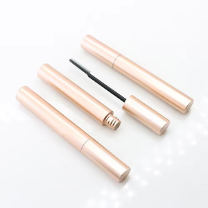 Round Rose Gold 10ml Eyelash Tube <b>Mascara</b> Container Empty Cosmetic Packaging for Lash Serum Styling Liquid OEM ODM Supplier - Product Image 3