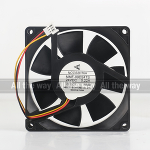 Mitsubishi kipas pendingin MMF-09D24S-MMB tiga kawat, bantalan bola khusus pengemudi 5V 12V 48V DC 24V 0,22a AC EC 9025 Driver 9CM - Product Image 4