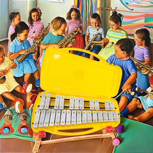 Vente en gros/OEM/Prix d'usine Vente à chaud <span class=keywords><strong>Festival</strong></span> 25 touches Xylophone et tambourin Mini <span class=keywords><strong>percussion</strong></span> Instruments de musique pour enfants Mars Vente à chaud Accessoire - Product Image 2