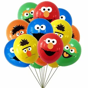 批发价格来样定做卡通人物乳胶气球派对装饰玩具总动员超级英雄生日