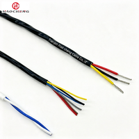 Câble d'alimentation haute température blindé avec isolation FEP multi-brins, gaine en PVC, PFA, FEP, PTFE