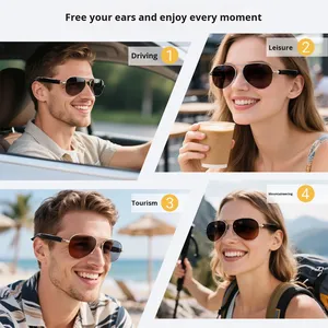 Nuovi Occhiali Smart AI 2026 con Traduzione in Tempo Reale 100+ Lingue, Chiamate Bluetooth, Musica e Audio per Viaggi e Affari F18 - Product Image 4
