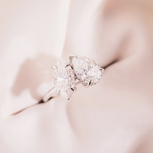 แหวนหมั้นเพชรฮาโลเจนแบบอาร์ตเดคโคสีเงินสเตอร์ลิงประดับเพชรทันสมัยประดับด้วยเลเซอร์สำหรับงานแต่งงานของผู้หญิงครบรอบวันแต่งงานของเจ้าสาว - Product Image 5