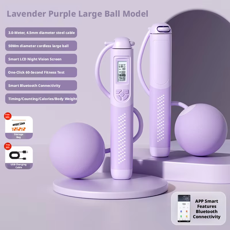 Large ball-purple eva zipper bag
