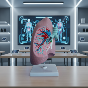 Modèle pulmonaire bronchique, modèle d'anatomie pulmonaire, modèle d'enseignement médical, modèle d'anatomie du corps humain - Product Image 4