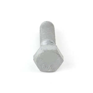 Bullone Esagonale DIN 933 in Acciaio al Carbonio Grado 8.8, Zincato a Caldo, Filettatura Completa, per Impieghi Gravosi - Product Image 1