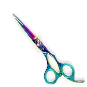 Tijeras profesionales de peluquería, hoja afilada de acero inoxidable, mango largo, para diestros, tijeras para cortar el cabello, accesorio de salón - Product Image 1