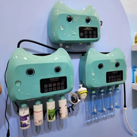 USMILEPET Machine à bulles pour spa pour animaux de compagnie en plastique écologique, shampoing nano, bain au lait pour le bain des chiens et des chats