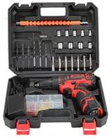 Ensemble de perceuse à percussion sans fil portable 12V alimenté par batterie, perceuse électrique multifonction, kits de tournevis électriques industriels