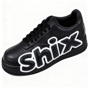 Sneakers di Lusso Personalizzabili OEM ODM 2026, Scarpe Casual in Pelle di Alta Qualità per Uomo e <span class=keywords><strong>Donna</strong></span>, Bianche e <span class=keywords><strong>Nere</strong></span> - Product Image 5