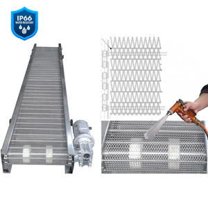 Convoyeur industriel à chaîne en acier inoxydable <span class=keywords><strong>pour</strong></span> <span class=keywords><strong>le</strong></span> lavage et la cuisson des fruits et légumes - Product Image 1