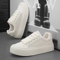 Vente directe usine de baskets de marque complètes, chaussures pour hommes à la mode évidées, chaussures de sport décontractées de haute qualité
