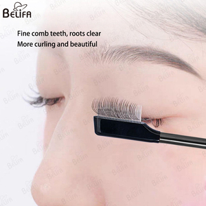 Nueva herramienta de maquillaje de moda para mujer, separador de <span class=keywords><strong>pestañas</strong></span>, cepillo para cejas <span class=keywords><strong>Duo</strong></span>, cepillo Spoolie, aguja de acero inoxidable, peine para cejas - Product Image 2