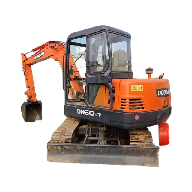 Used Doosan DH60/DH55/DX60 Hydraulic Crawler Excavator 6 Ton with Yanmar Engine Gearbox Pump Low Hours for Sale Negotiable Price
