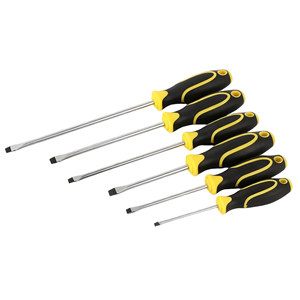 Juego de Destornilladores Magnéticos Portátiles Profesionales para el Hogar, con Estuche, Ranura Plana y Estrella para Tornillos - Product Image 1