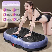 Plataforma Vibratoria Power Plate Unisex para Adelgazar, Máquina de Ejercicios con Vibración para Pérdida de Peso