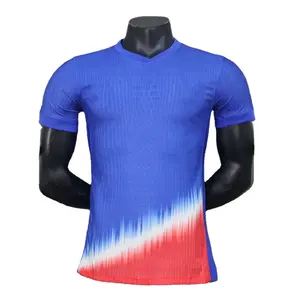 Top 24-25 new breathable high-quality player edition blue men national home usa soccer jersey