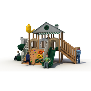 تسلية هوانان: معدات ملعب خشبية خارجية للأطفال وألعاب رياض الأطفال الممتعة للأطفال - Product Image 5